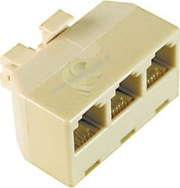 ADATTATORE DA SPINA MODULARE A 3 PRESE MODULARI in Adattatori da viaggio Fatma - Giugliano in Campania, commercioVirtuoso.it