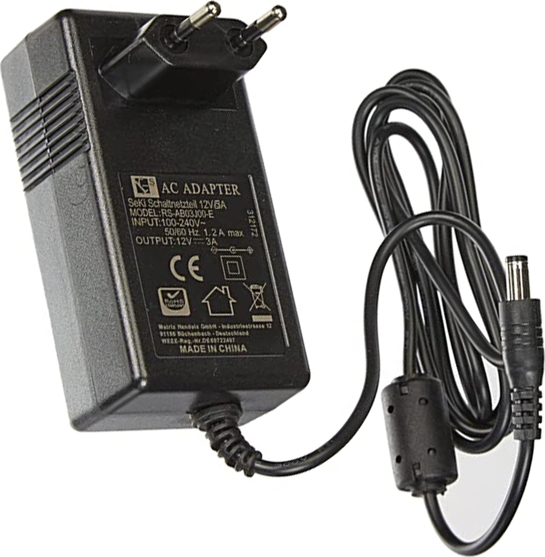 Adattatore Di Alimentazione Trasformatore Universale Stabilizzato 12v/5a Qy-9012 Elettronica/Informatica/Accessori/Accessori per PC portatili/Caricabatterie e docking station/Caricatori e alimentatori Trade Shop italia - Napoli, Commerciovirtuoso.it