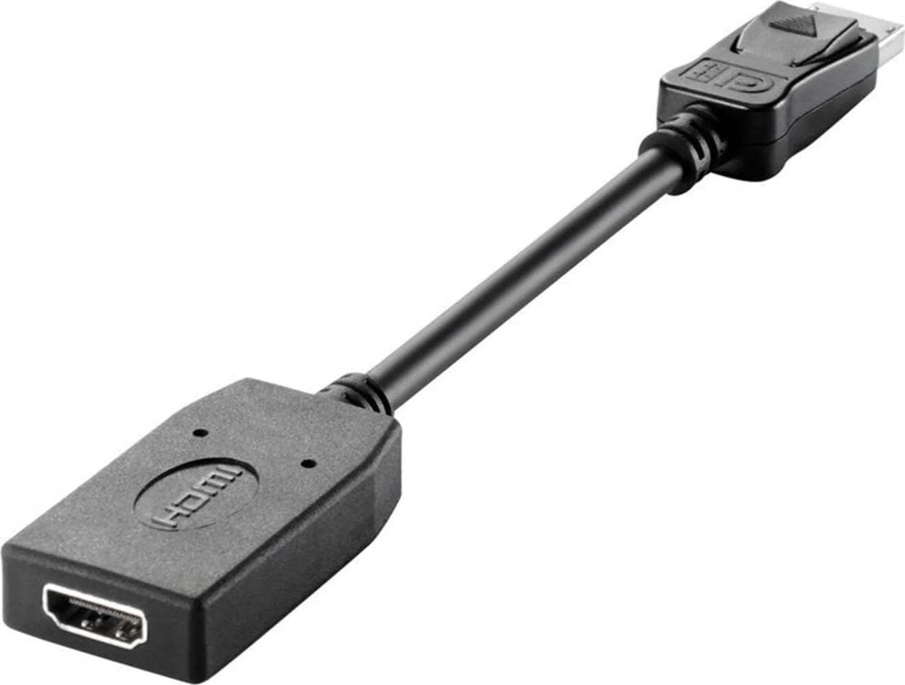 Adattatore Video DisplayPort To HDMI Adapter Professionale High Quality Originale HP modello BP937AA in confezione in 85cento.it - Potenza, commercioVirtuoso.it