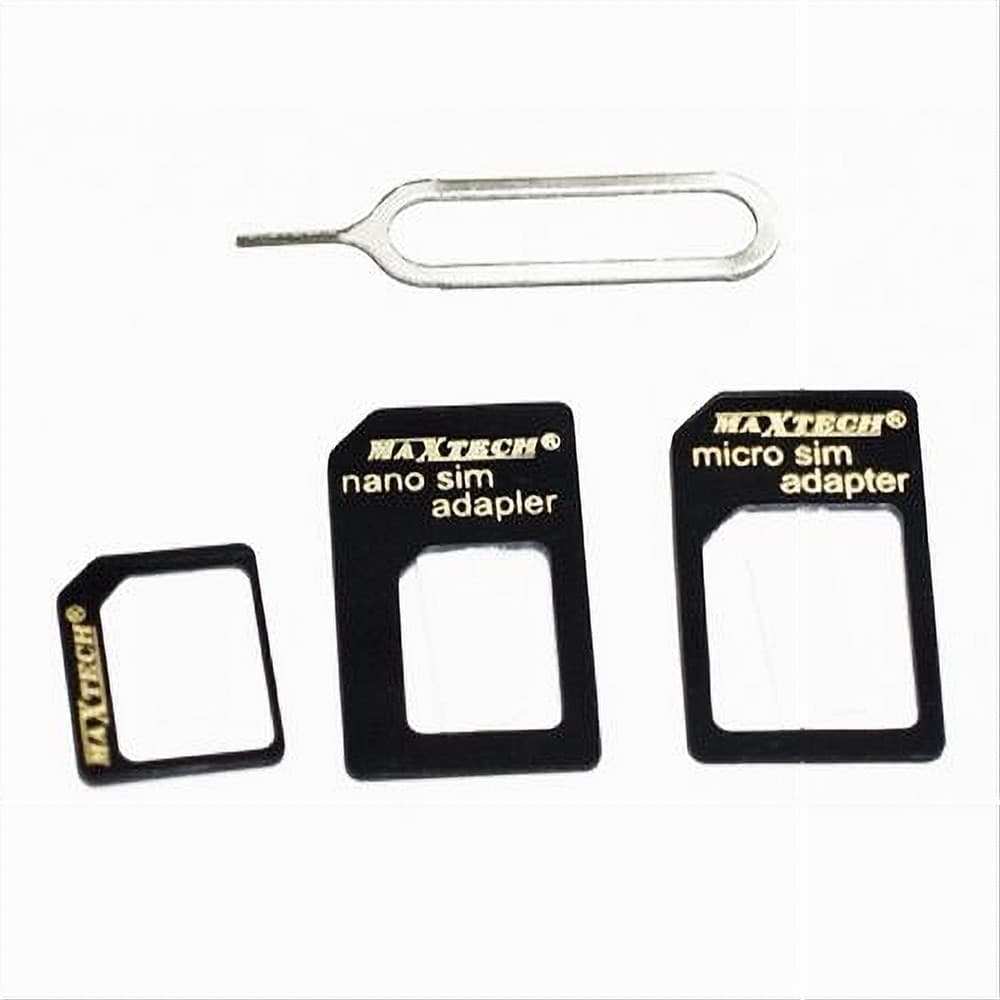 Adattatore Scheda Sim Card Smartphone Nano Convertitore Estrattore 4in1 Maxtech Sim-ad001 Caricabatteria Trade Shop italia - Napoli, Commerciovirtuoso.it