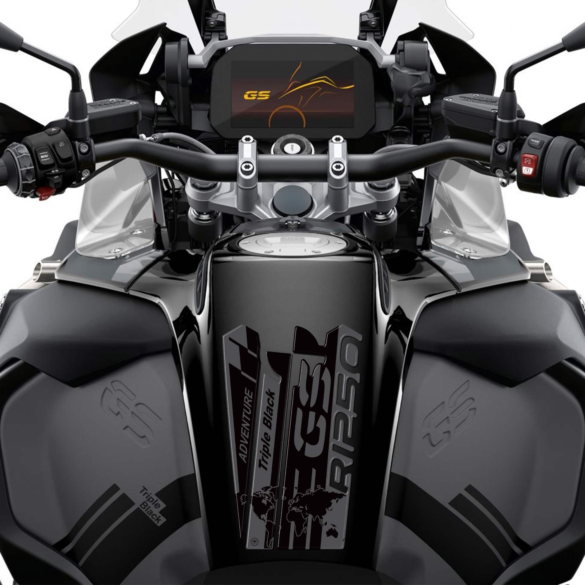 Adesivo-3D-Paraserbatoio-compatibile-con-moto-BMW-R-1250-GS-ADV-Triple-Black