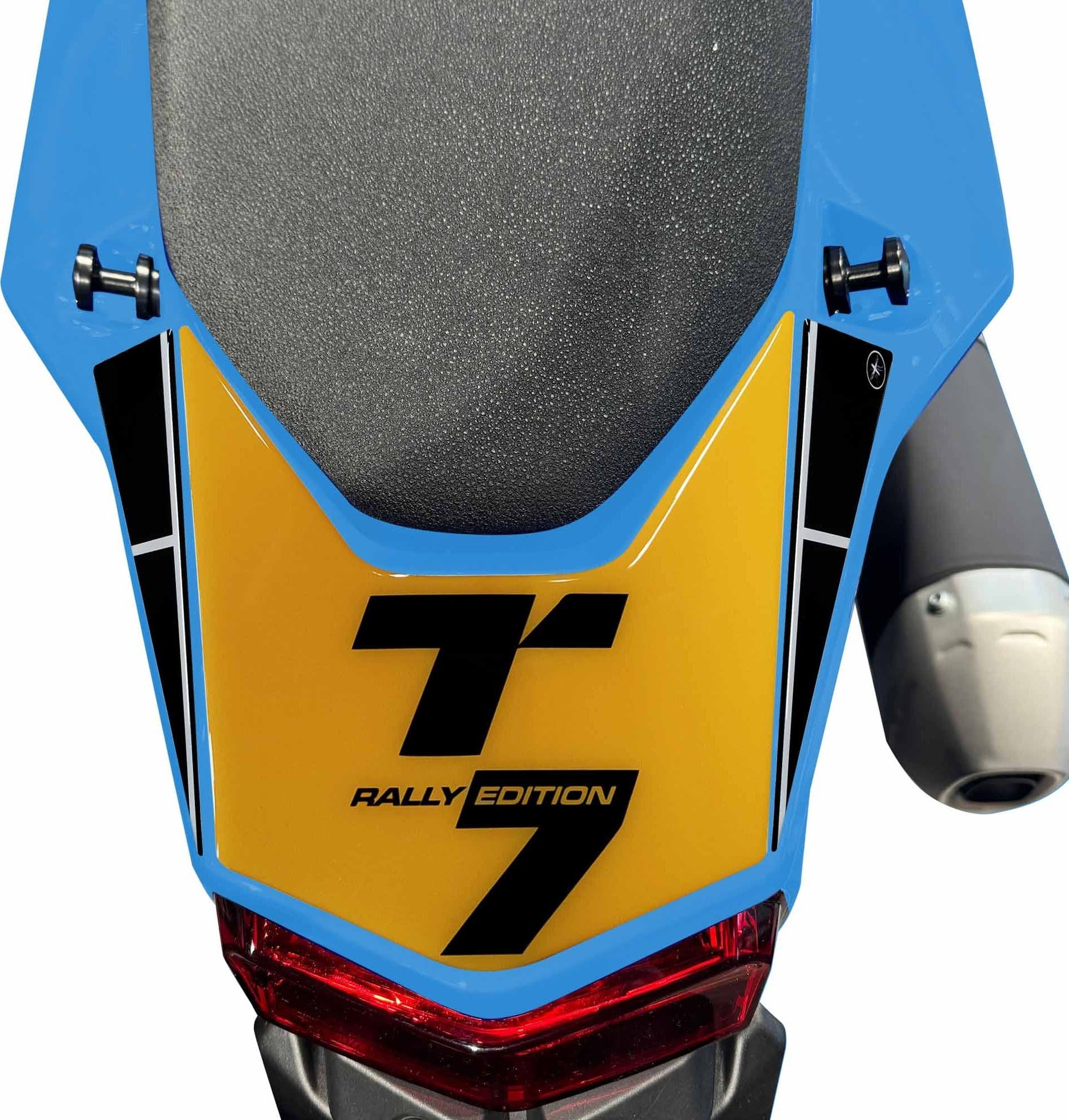 Adesivo 3D coda compatibile con Yamaha Tenere 700 Rally Edition 2019-2021