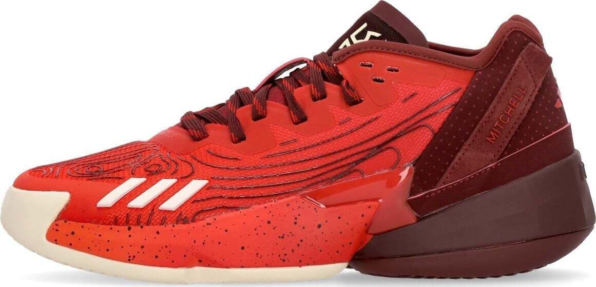 Adidas Scarpa Basket Uomo D.o.n. Issue 4 Better Scarlet/cloud White/shadow Red