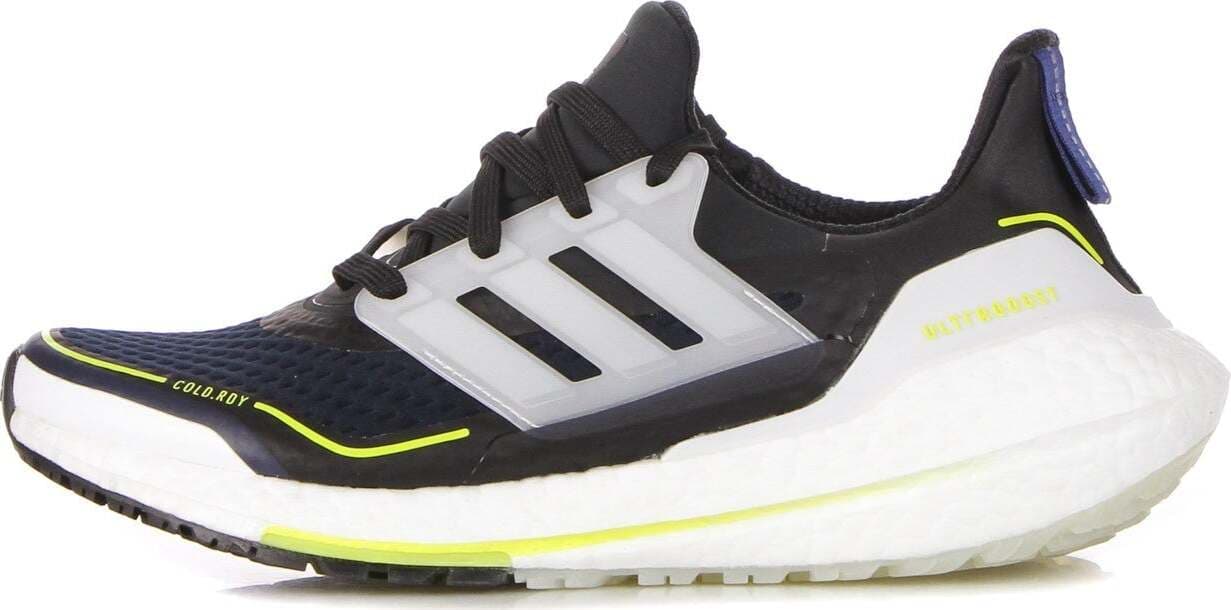 Adidas-Scarpa-Bassa-Uomo-Ultraboost-21-Cold-Rdy-Legend-Ink/crystal-White/acid-Yellow-da-uomo
