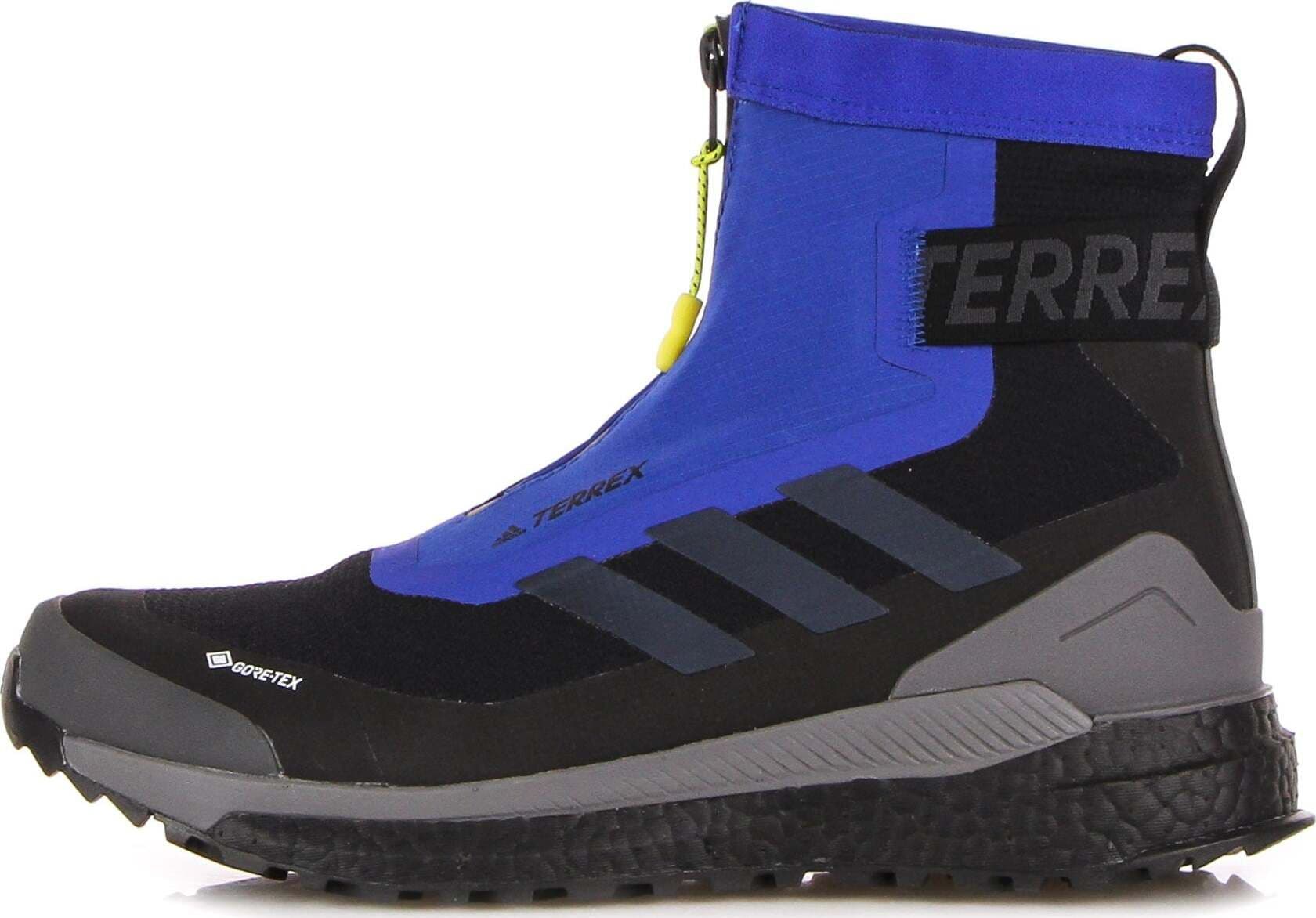 Adidas-Scarpa-Outdoor-Uomo-Terrex-Free-Hiker-Cold.-Rdy-X-Gore-tex-Core-Black/black-Blue-Metallic/bold-Blue-da-uomo