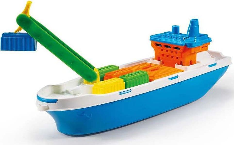 ADRIATIC-Nave-Cargo-Barca-in-Plastica-Colori-Assortiti-Adriatic-Group
