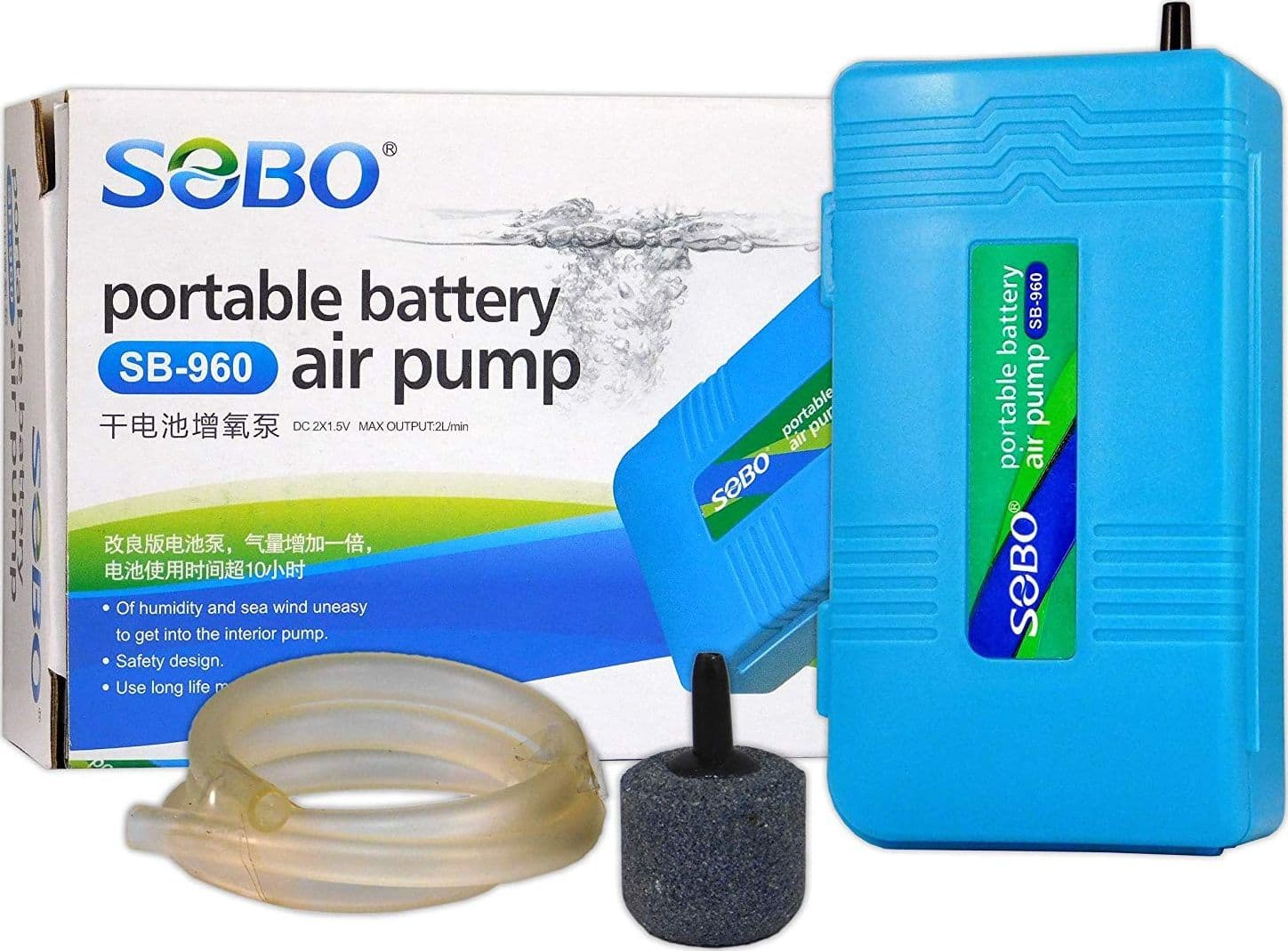 Aeratore A Batterie Per Acquario Aria Ossigenatore Air Pump Portatile Dn-960 Prodotti per animali domestici/Pesci e animali d'acqua/Pompe e filtri/Pompe d'acqua Trade Shop italia - Napoli, Commerciovirtuoso.it