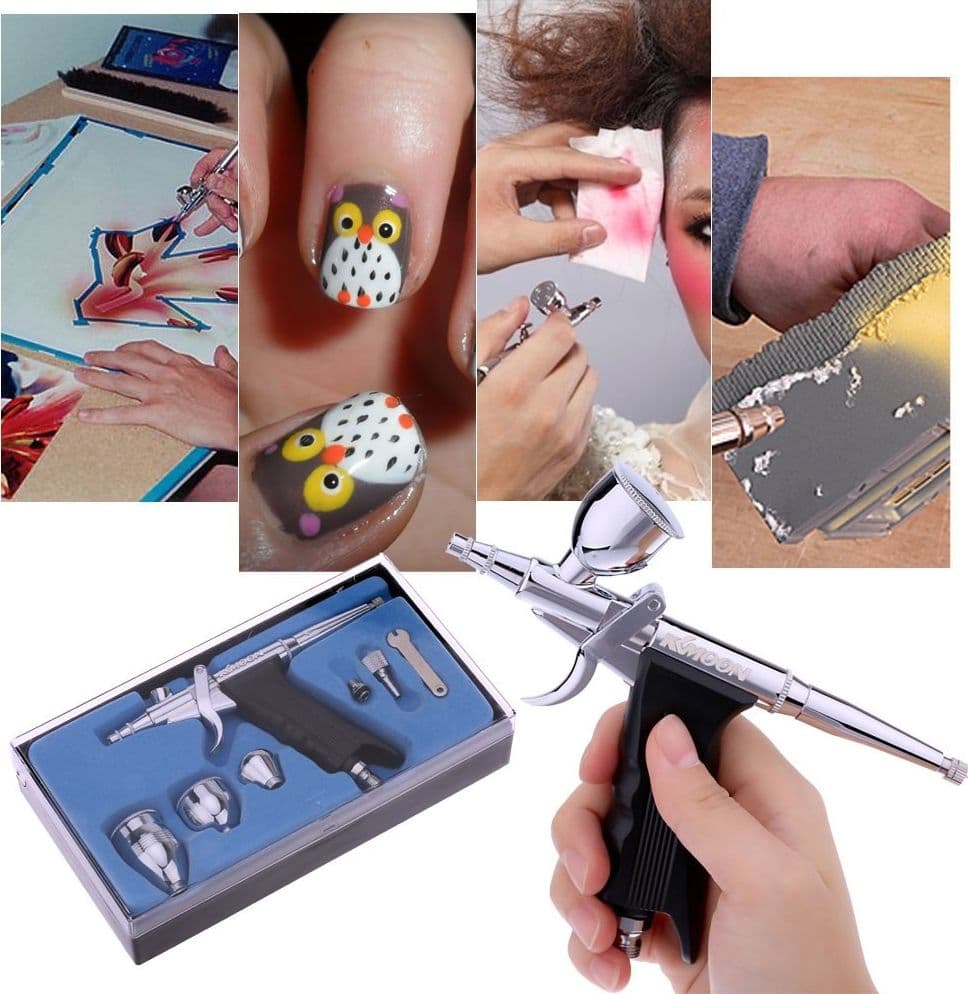 AEROGRAFO DOPPIA AZIONE TRATTO FINE 0,3MM AEROPENNA ARIA COMPRESSA SERBATOI Auto e Moto/Verniciatura/Aerografi e accessori Trade Shop italia - Napoli, Commerciovirtuoso.it
