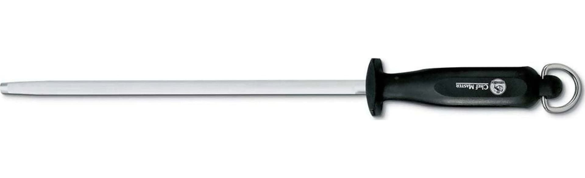 Affilatoio Acciarino Acciaino Cilindrico Con Lama Da 25 Cm E Manico Polipropilene Ausonia - 67530 in Affilacoltelli manuali Ausonia - Maniago, commercioVirtuoso.it