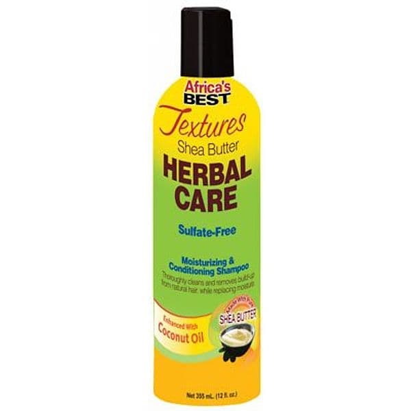 AFRICA’S BEST TEXTURES SHEA BUTTER HERBAL CARE SULFATE FREE SHAMPOO 12 OZ in Shampoo Agbon - Martinsicuro, commercioVirtuoso.it