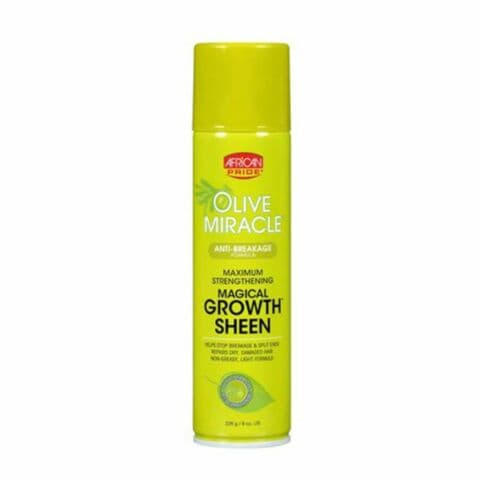 AFRICAN PRIDE MIRACLE OIL SHEEN SPRAY LUCIDANTE PER CAPELLI NATURALI HUMAN HAIR in Lacche e spray per capelli Agbon - Martinsicuro, commercioVirtuoso.it