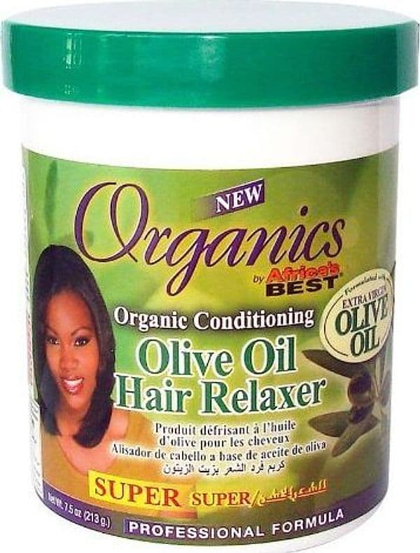 Africa's Best Organic Cream Relaxer Super 219ml Crema Capelli Rilassante All'olio D'oliva in Balsami Agbon - Martinsicuro, commercioVirtuoso.it