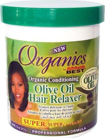 Africa's Best Organic Cream Relaxer Super 219ml Crema Capelli Rilassante All'olio D'oliva in Balsami Agbon - Martinsicuro, commercioVirtuoso.it