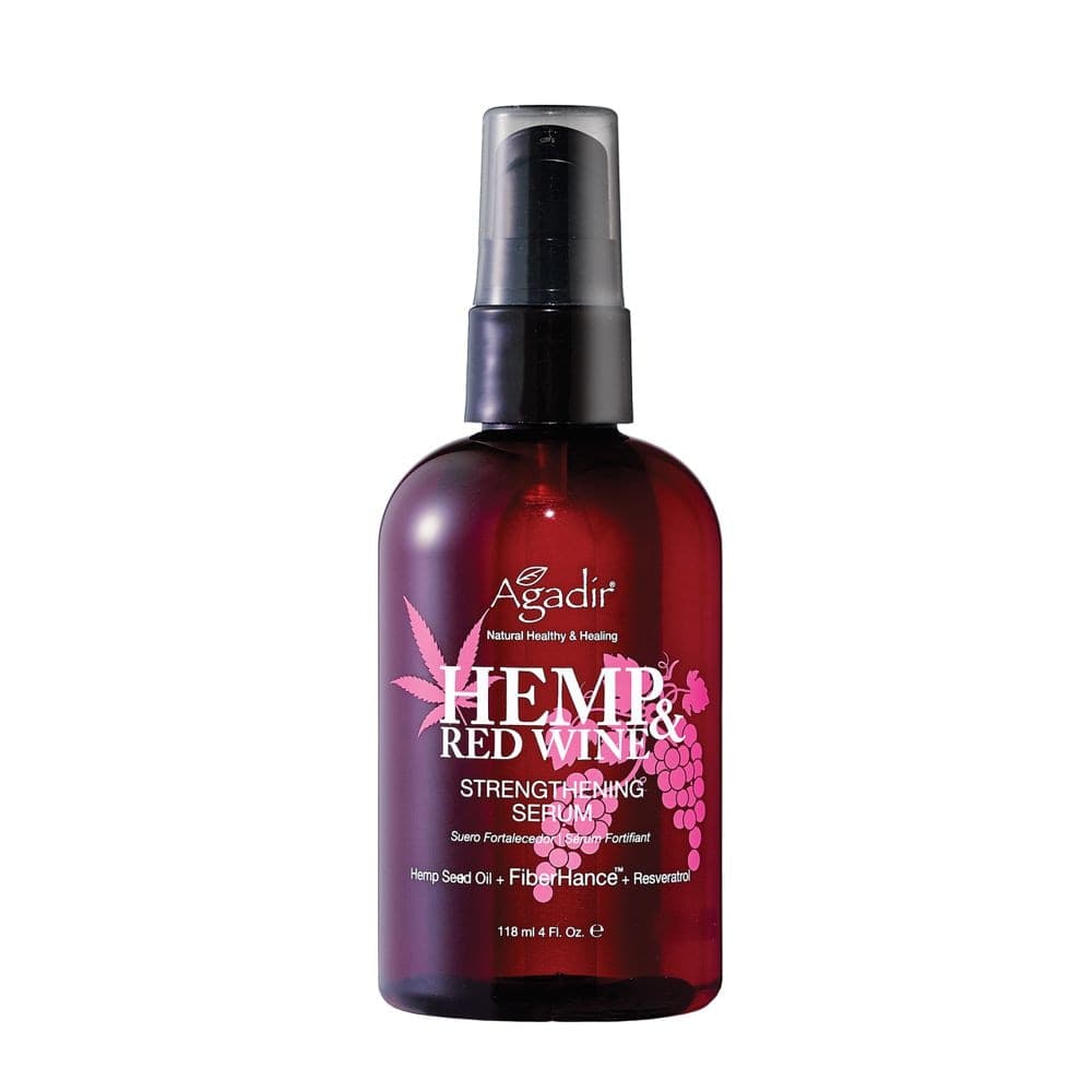 Agadir Hemp & Red Wine Strengthening Serum Pump Siero Nutriente per Capelli Secchi 118 Ml Riparatore in Oli per capelli Agbon - Martinsicuro, commercioVirtuoso.it