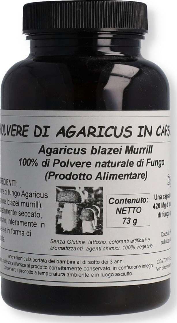 AGARICUS-POLVERE-integratore-alimentare-120-capsule-Funghi-Vitalia