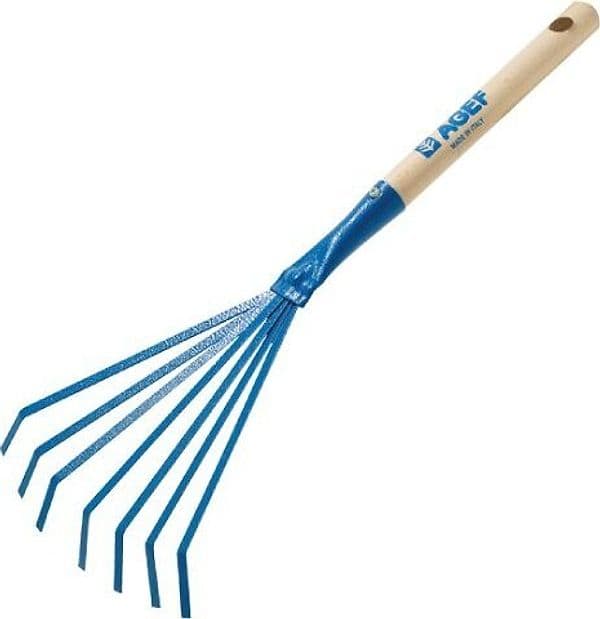 AGEF - SCOPETTA A 7 DENTI CON MANICO IN LEGNO