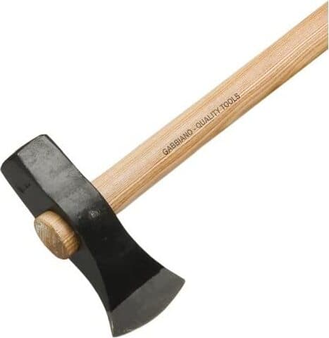 AGEF - SPACCALEGNA/MAZZA 2,5 KG - CON MANICO IN LEGNO 90CM
