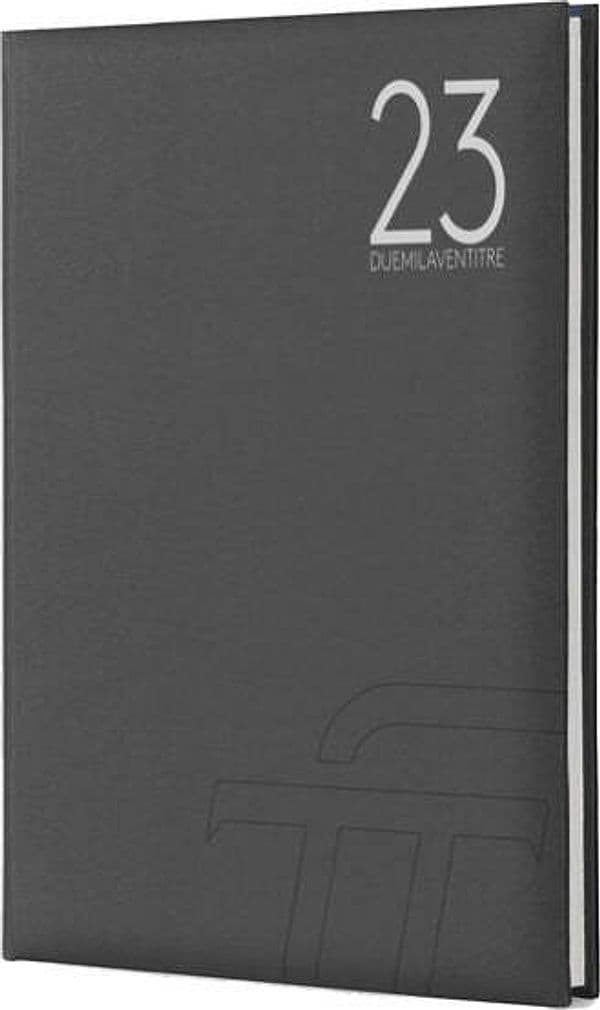 Agenda settimanale Text 2023 - carta plastificata imbottita - 17 x 24 cm - nero - InTempo Cancelleria e prodotti per ufficio/Carta blocchi e quaderni/Blocchi appunti taccuini e diari/Blocchi appunti e taccuini Eurocartuccia - Pavullo, Commerciovirtuoso.it
