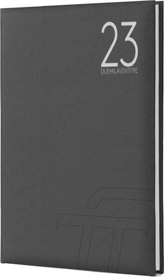 Agenda settimanale Text 2023 - carta plastificata imbottita - 17 x 24 cm - nero - InTempo Cancelleria e prodotti per ufficio/Carta blocchi e quaderni/Blocchi appunti taccuini e diari/Blocchi appunti e taccuini Eurocartuccia - Pavullo, Commerciovirtuoso.it