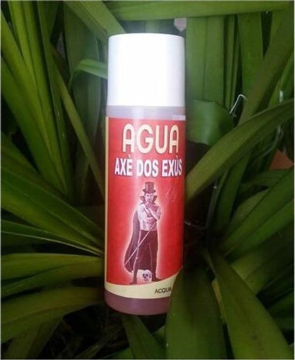 FLUIDO AROMATICO ESOTERICO BRASILIANO AGUA AXE DOS EXUS’ 100 ML in Oli e acque esoteriche Agbon - Martinsicuro, commercioVirtuoso.it