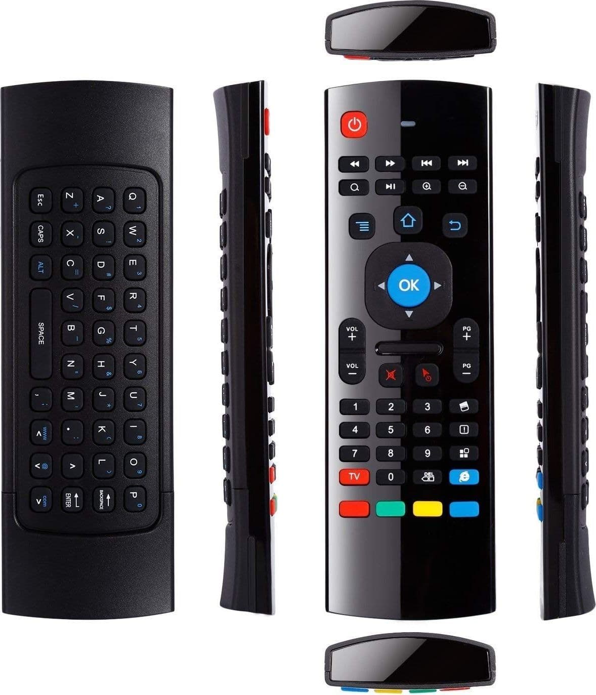 AIR MOUSE TELECOMANDO MINI TASTIERA WIRELESS 2.4 GIROSCOPIO INFRAROSSI SMART TV Elettronica/Informatica/Accessori/Tastiere Mouse e periferiche di input/Mouse Trade Shop italia - Napoli, Commerciovirtuoso.it