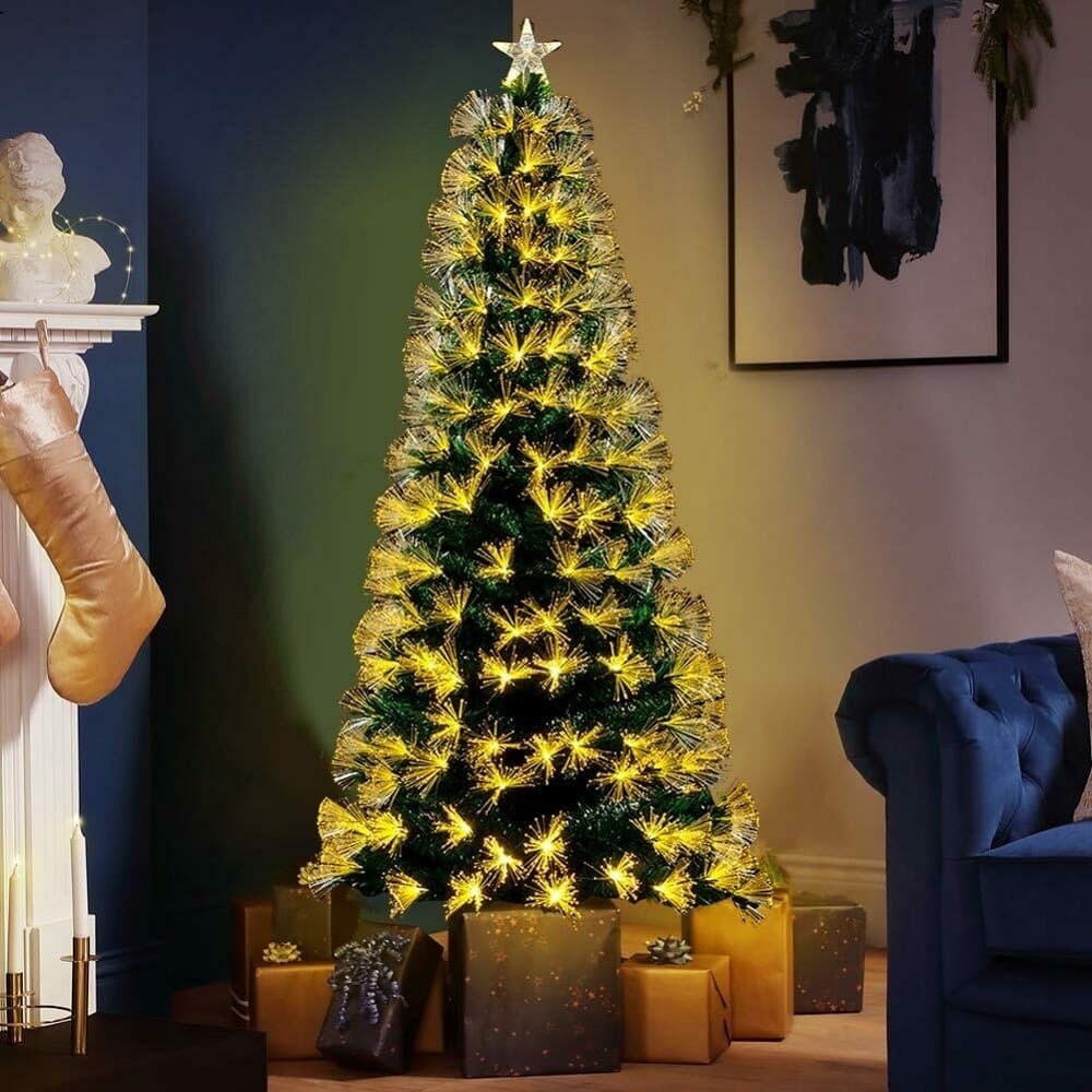 Albero Di Natale Luminoso 210 Cm Con Luci Led Fibra Ottica Bianco Caldo Casa, arredamento e bricolage > Prodotti per Feste > Prodotti Natalizi Trade Shop italia - Napoli, Commerciovirtuoso.it