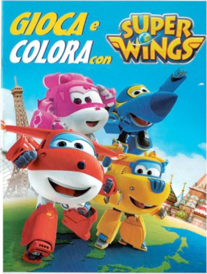 Album-Gioca-e-Colora-Super-Wings-Edicart