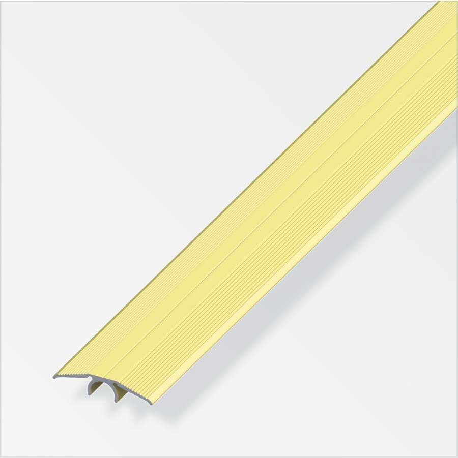 ALFER---1mt---PROFILO-DI-COMPENSAZIONE-IN-ALLUMINIO-ANODIZZATO-33MM---COLORE-OTTONE