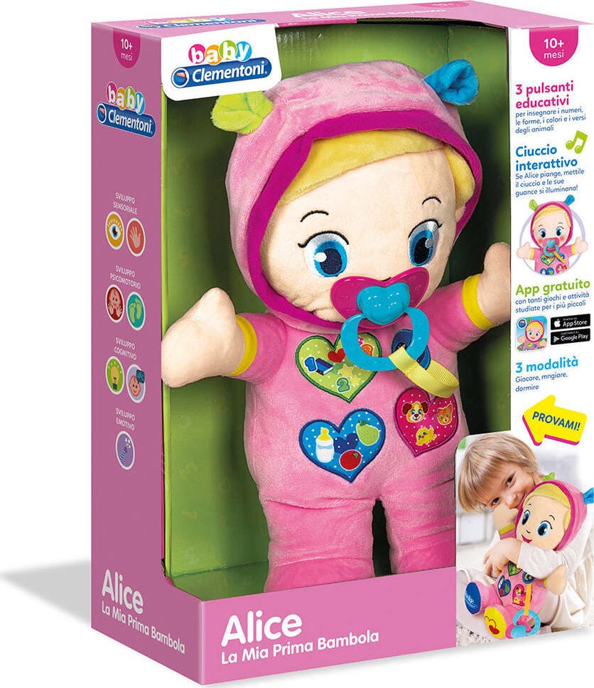 Alice la Mia Prima Bambola Baby Clementoni