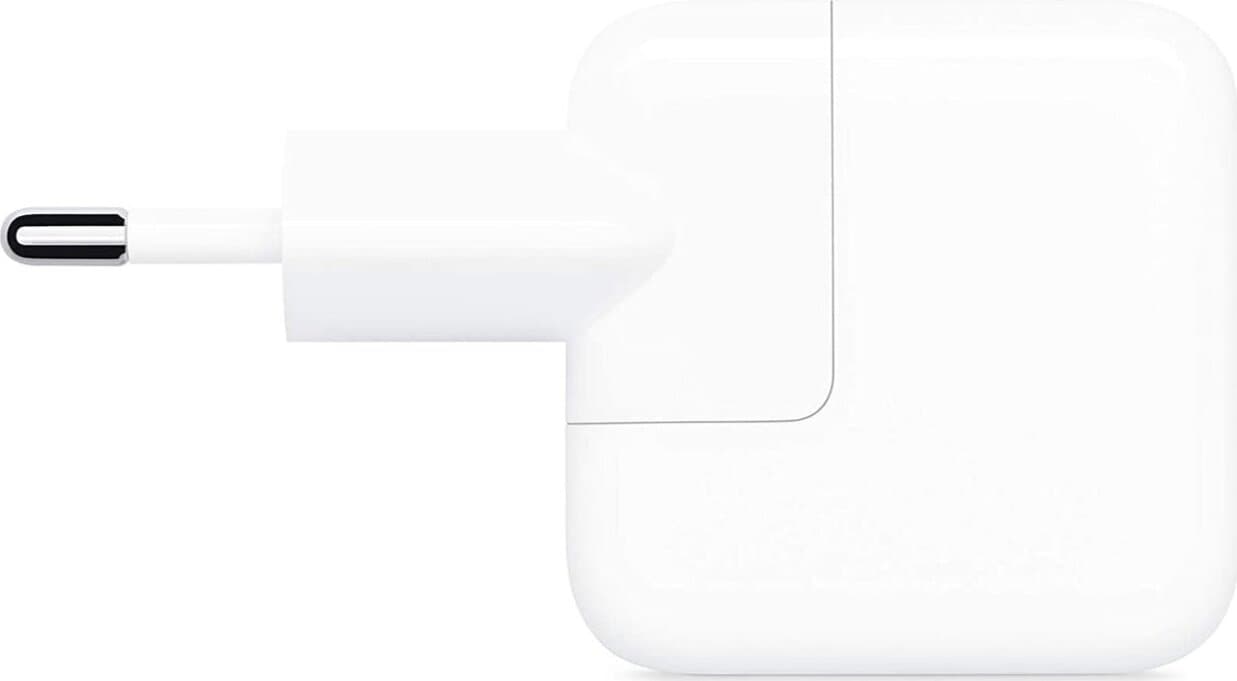 Alimentatore 12W USB Power Adapter Bianco caricabatterie universale per Smartphone - Cavo non presente in Caricabatterie da muro 85cento.it - Potenza, commercioVirtuoso.it