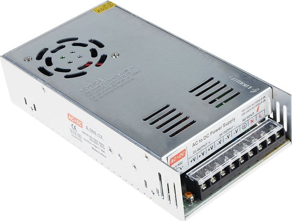 Alimentatore 30a 12v Striscia Led Trasformatore 30 Ampere Stabilizzato 220v 360w Fai da te/Materiale elettrico/Trasformatori Trade Shop italia - Napoli, Commerciovirtuoso.it