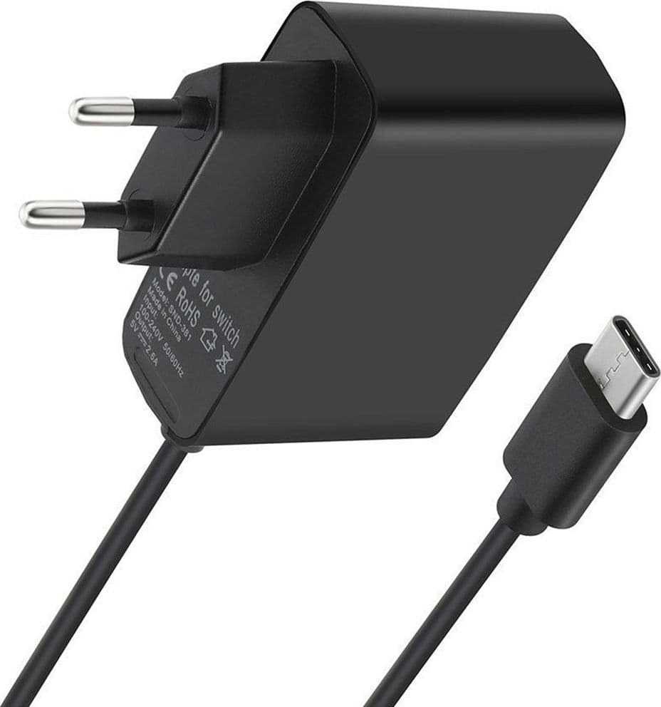 ALIMENTATORE CARICABATTERIA VELOCE RAPIDO PER NINETENDO SWITCH & DOCK TYPE-C 40W Trade Shop italia - Napoli, Commerciovirtuoso.it