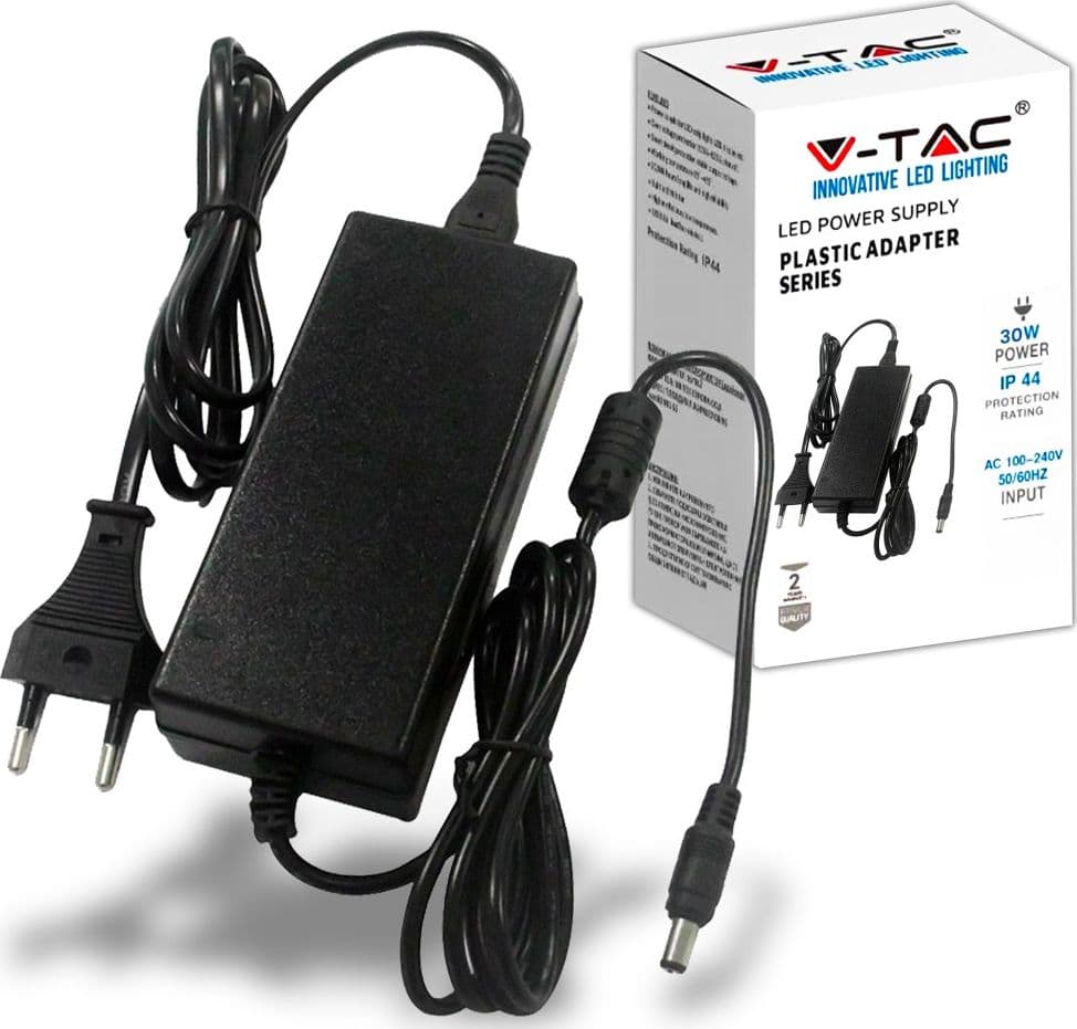 Alimentatore LED Power Supply - 30W 12V 2.5A Plastic IP44 Fai da te/Materiale elettrico/Trasformatori Zencoccostore - Formia, Commerciovirtuoso.it