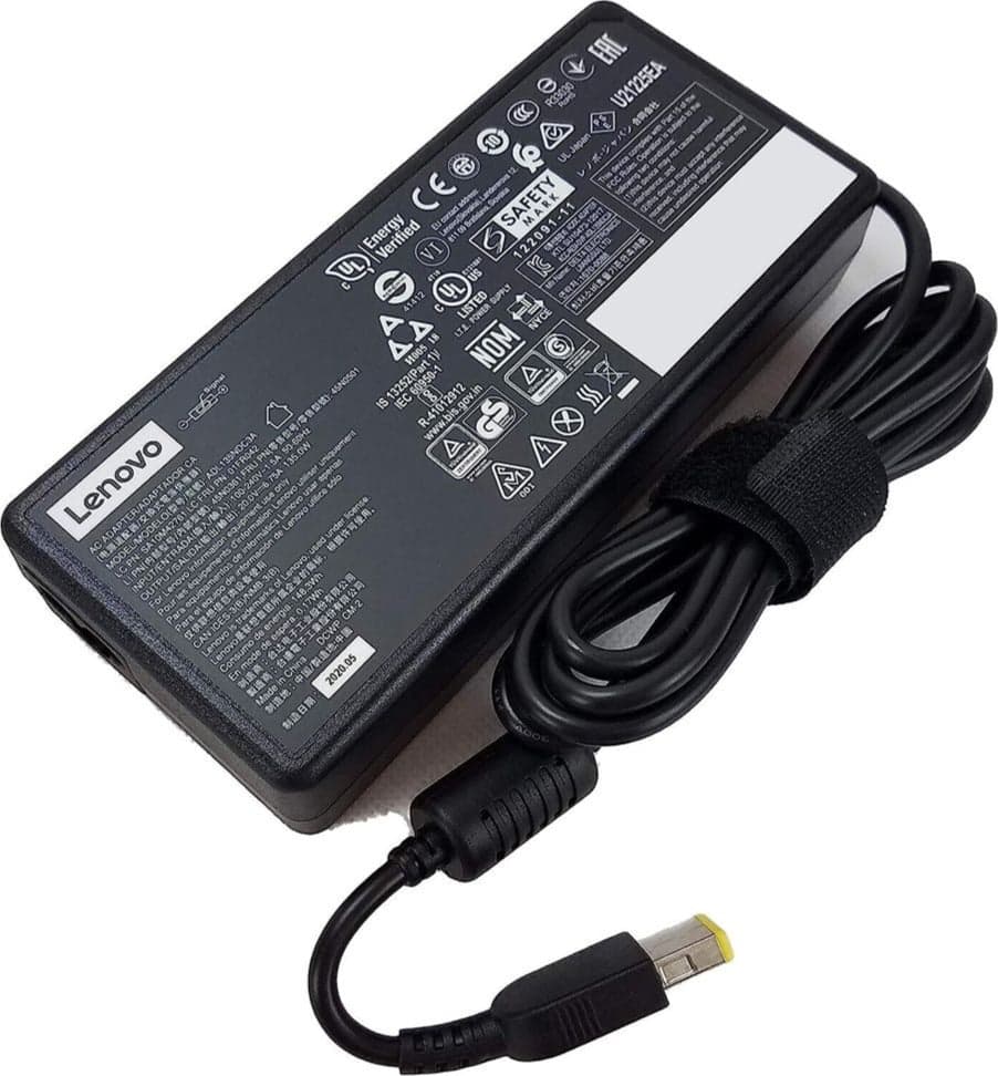 Alimentatore Originale Lenovo 20V 6.75A 135W per ThinkPad IDEAPAD connettore rettangolare in 85cento.it - Potenza, commercioVirtuoso.it