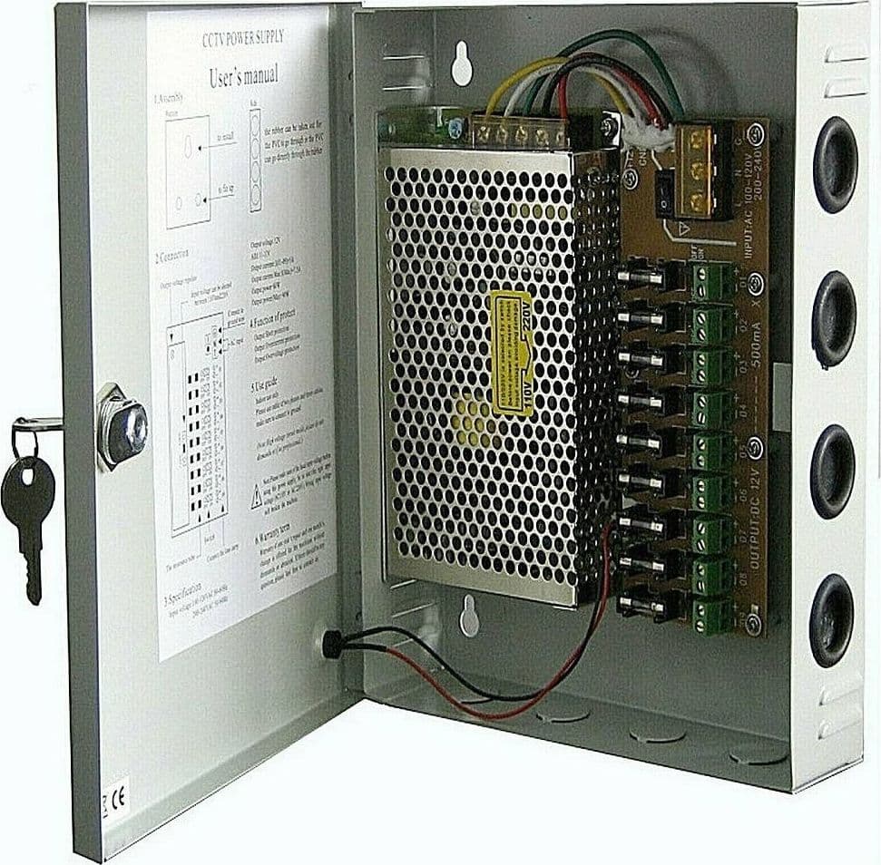 Alimentatore Quadro Di Alimentazione 12 Volt 9 Canali Centralina 20a 220vdc Casa, arredamento e bricolage > Illuminazione da interno > LED e Trasformatori Trade Shop italia - Napoli, Commerciovirtuoso.it