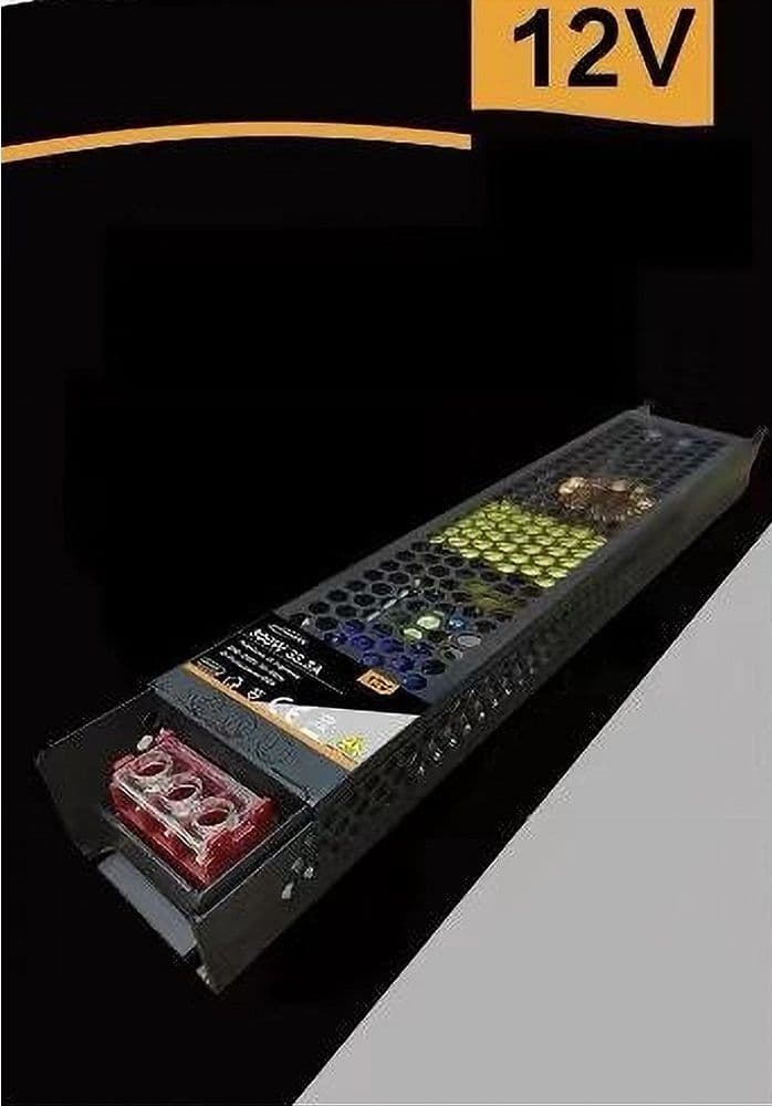 ALIMENTATORE SLIM STABILIZZATO 12V 300WATT SWITCH TRASFORMATORE LED FHYLA300W12V in Trasformatori Trade Shop italia - Napoli, commercioVirtuoso.it