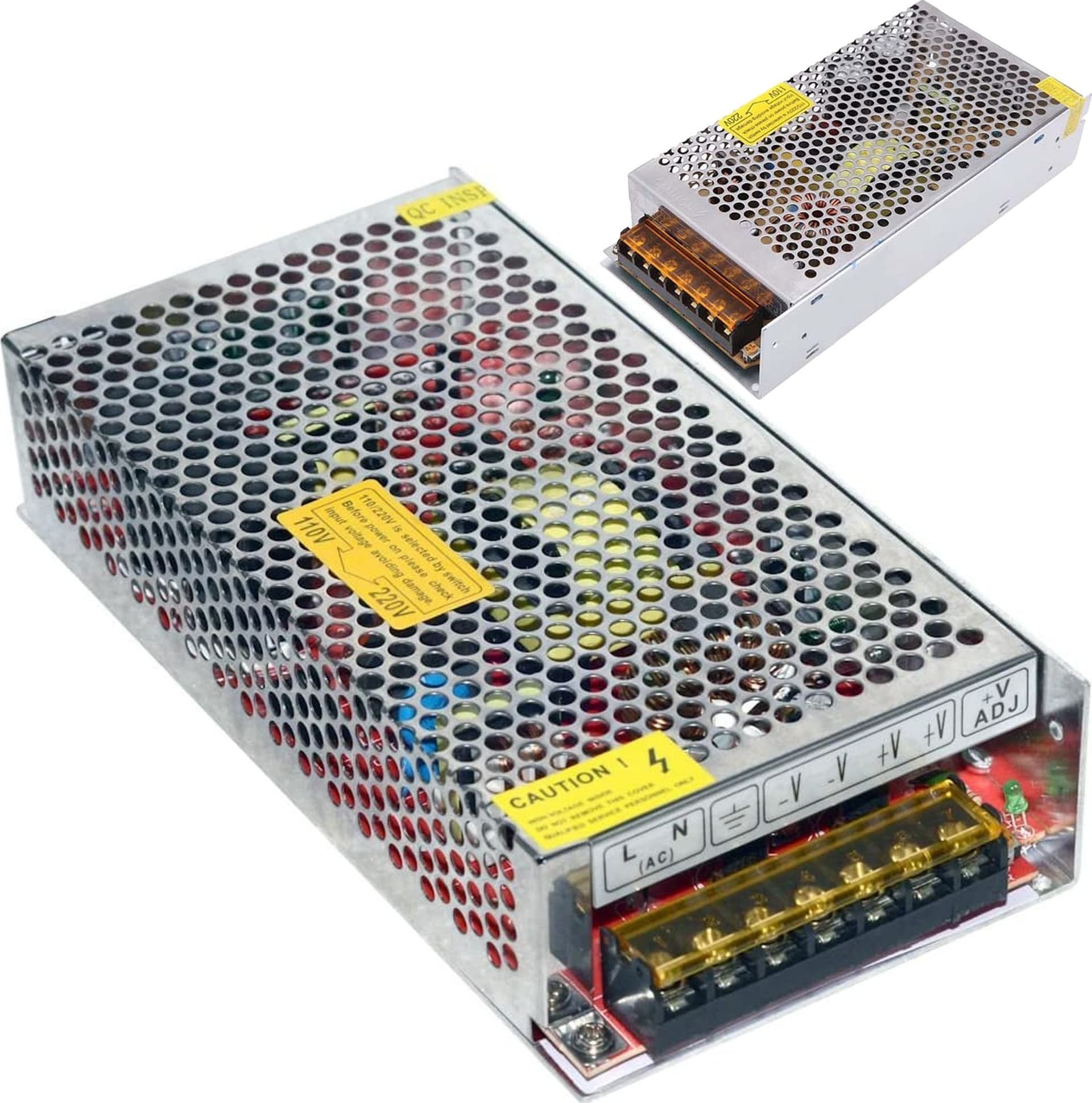 Alimentatore-Stabilizzato-12v-10-Ampere-Trasformatore-120-Watt-110-230v-S-10aa