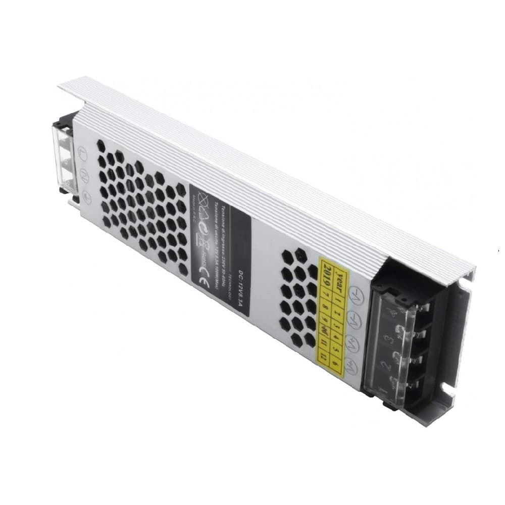 Alimentatore-Stabilizzato-Trasformatore-Slim-8.3a-12v-100-Watt-Ip20-S-12v-100w