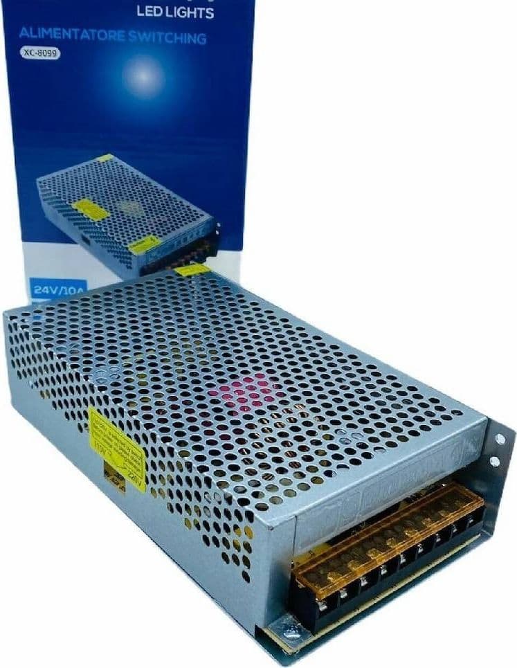 Alimentatore Stabilizzato Trasformatore Switching 20a 12v 250w 220v Telecamere Casa, arredamento e bricolage > Illuminazione da interno > LED e Trasformatori Trade Shop italia - Napoli, Commerciovirtuoso.it