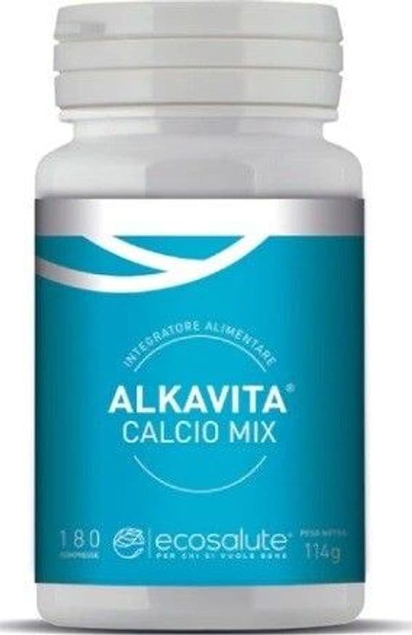 ALKAVITA CALCIO MIX SUPER GASTRO integratore alimentare 180 compresse Spazio Ecosalute