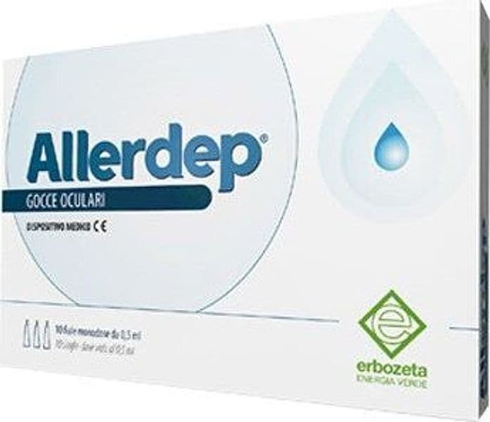 ALLERDEP Gocce oculari 10 fiale da 0,5 ml Erbozeta