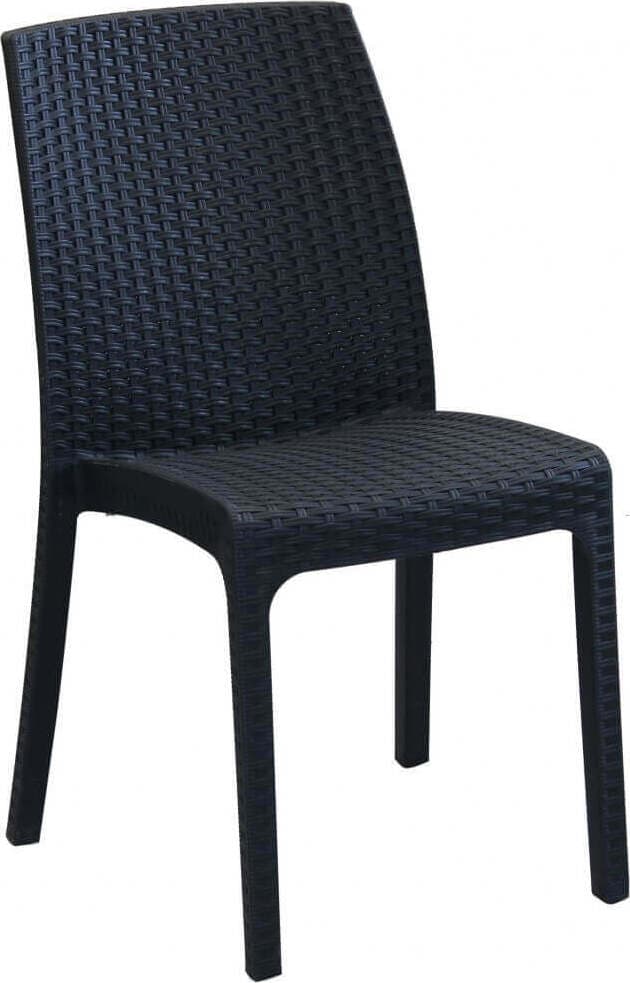ALMA---sedia-da-giardino-impilabile-in-wicker-stampato-Antracite-Milani-Home