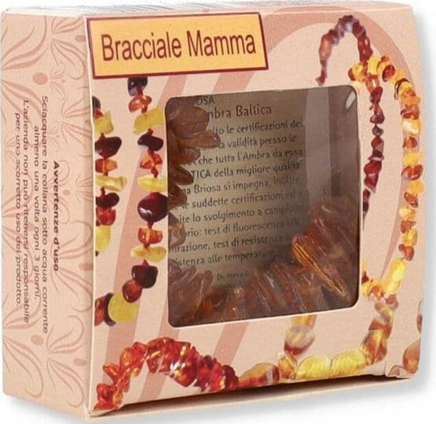 ALMABABY-AMBRA-BRACCIALETTO-MAMMA-COGNAC