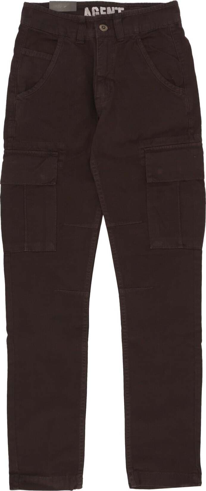 ALPHA-INDUSTRIES-Pantalone-Lungo-Uomo-Agent-Pant-Hunter-Brown-da-uomo