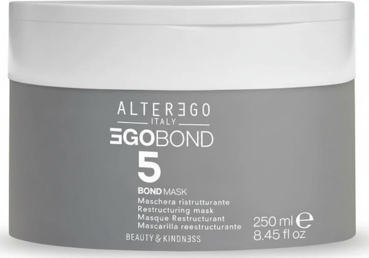 Alterego Egobond 5 Bond Mask 250 Ml, Ristrutturante Con Complesso Keravis Bond, Districa E Nutre I Capelli Bellezza/Cura dei capelli/Maschere per capelli Me.Dis. - Peschiera Borromeo, Commerciovirtuoso.it