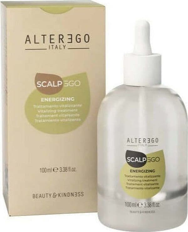 Alterego Scalpego Energizing Intensive Tonic 100 Ml, Lozione Stimolante Leave-in Per Capelli Fini Soggetti A Diradamento.