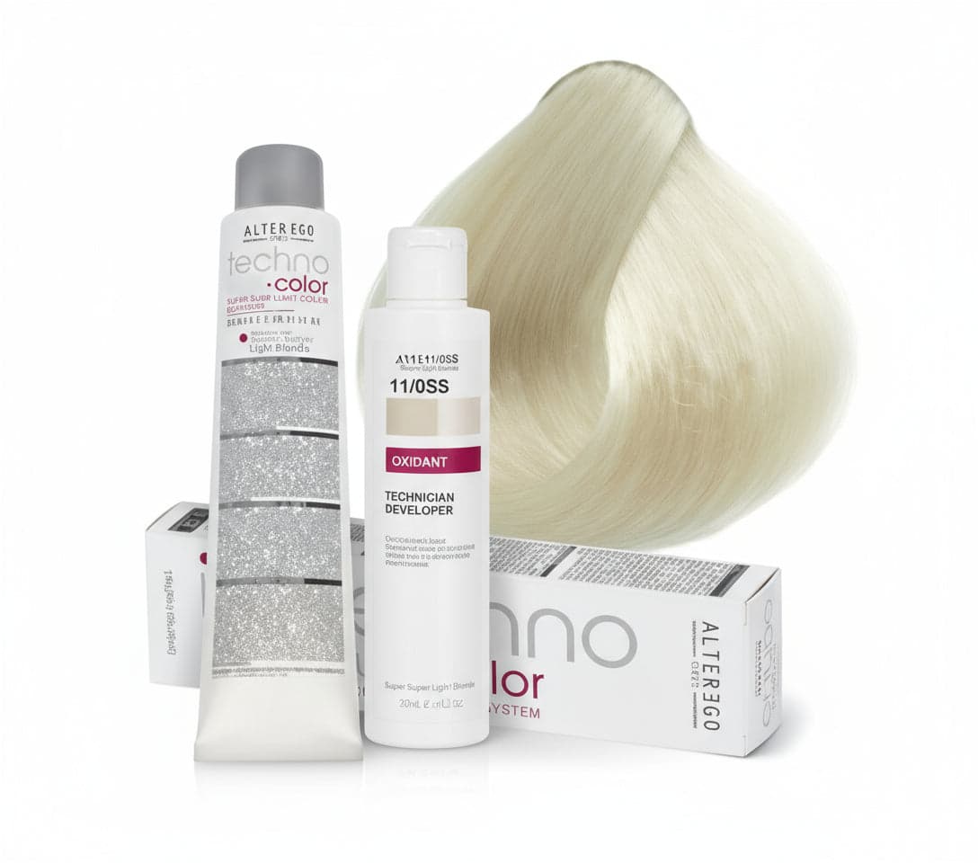 Alterego Techno Fruit Color 100 Ml, Serie Super Schiarenti Con Keratin Delivery System Colore Permanente Per Capelli
