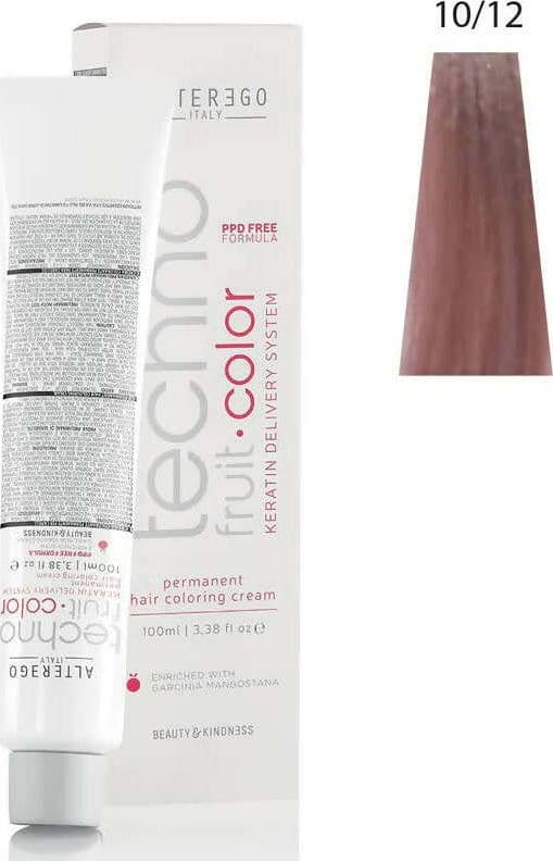 Alterego techno fruit color 10/12 biondo platino cenere irisè 100 ml serie cenere irisè con keratyn delivery system. Bellezza/Cura dei capelli/Colore/Colore permanente Me.Dis. - Peschiera Borromeo, Commerciovirtuoso.it
