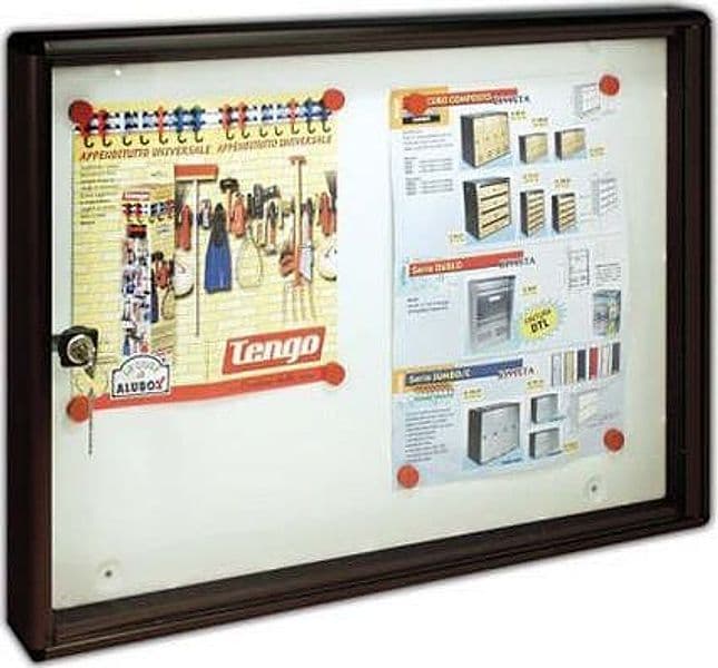 ALUBOX---BACHECA-PORTA-AVVISI-FONDO-MAGNETICO-IN-ALLUMINIO-VERNICIATO-NERO-40CMX55CM