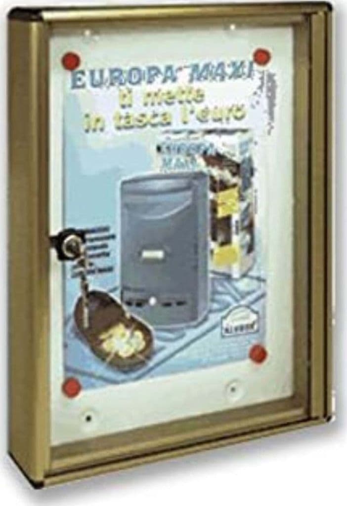 ALUBOX---BACHECA-PORTAVVISI-FOGLIO-A4-30x40x5CM-COLOR-BRONZO